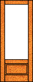 Flat Top 1 Lite Doors 