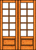 Flat Top 10 Lite Doors