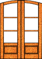 Arch Top 3 Lite Doors